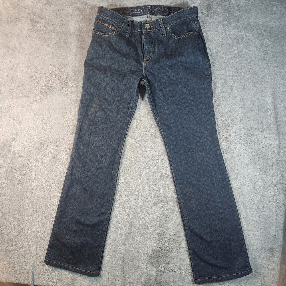 Wrangler Jeans Women 7x36 Blue Bootcut No Gap Waistband Western Rodeo Q Baby